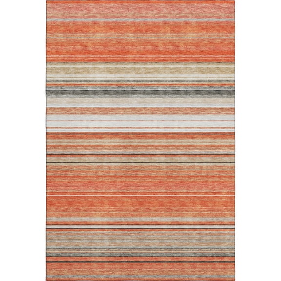 Dalyn Rugs Premium Machine Washable Mayfield AMF979 Coral 3' x 5' Rug