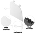 thumbnail image 3 of Front Right Car Bumper Tow Hook Cover Towing Eye Cap Fit for Mercedes-Benz GLA 45 White, 3 of 6