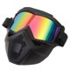 thumbnail image 4 of Máscara de soldador resistente al polvo, corte, esmerilado, antisalpicaduras, casco de soldadura Barbilla redonda coloreada, 4 of 9