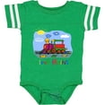 thumbnail image 3 of Inktastic I Love Trains Boys or Girls Baby Bodysuit, 3 of 5