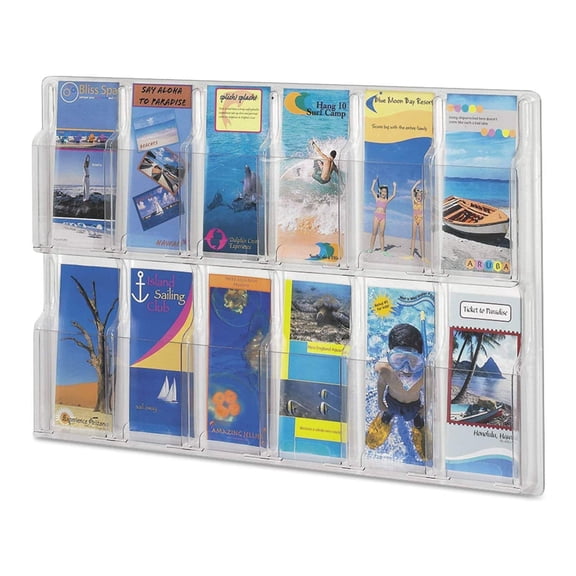 Safco Reveal 12 Pamphlet Display