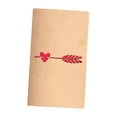 thumbnail image 4 of Tachiuwa Valentine's Day Cards Gift Card Wedding Anniversary Card Sweet Kraft Paper Holiday Greeting Card for Family Members Men Women Small Heart, 4 of 10