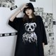 thumbnail image 3 of Summer Goth Female Tee Aesthetic Loose Women T-shirt Punk Dark Grunge Streetwear Ladies gothic Top T-shirts Harajuku Clothes y2kpangjing, 3 of 4