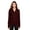 Burgundy, variant on NE400W Women's JAQ Snap-Up Stretch Performance Pullover-OPAL BLUE-M
