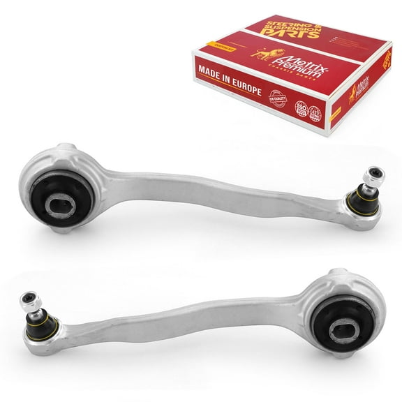 Metrix Premium Chassis Parts - Front Left & Right Lower Forward Control Arm w Ball Joint & Bushing Assembly Kit Fits 01-04 Mercedes-Benz C200 (Mexico), 01-02 C240, RK620087, RK620086, Made in Europe