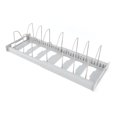 thumbnail image 3 of YUMILI Support de Rangement Extensible pour Casseroles, Support de Couvercle de Casserole Réglable (Gris), 3 of 14