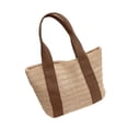 thumbnail image 2 of Bolsa de mano tejida a mano bolso de compra de playa Gran capacidad Ladies casuales hechas a mano Marrón, 2 of 8