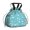 Unicorn and Ice, variant on Unicorn and Ice Cream Blue Pattern Drawstring Insulated Lunch Bag for Women, Stain-Resistant Large Lunch Tote with Multi-Pockets for Work Office