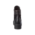 thumbnail image 3 of Stuart Weitzman Chalet Lug Suede & Leather Hiker Boot, 10, Black, 3 of 5