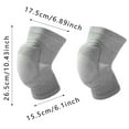 thumbnail image 2 of Volleyball Knee Pads Adult Protective Braces For Sports Training Basketball Football Yoga Tennis Running Cycling Workout Climbing 2PCS, 2 of 3