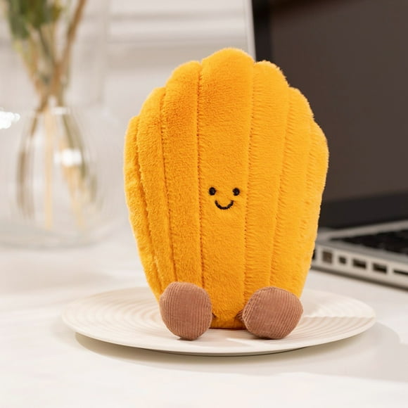 Jellycaten Toast Bread Pillow Funny Food Plush Toy, Croissant Plush Sandwiches Pizza Bread Pillow Toy, Pillows Small Cute Stuffed Plush Toast Sofa Pillow for Kids Adults