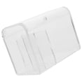 thumbnail image 3 of WASHWEPE 1Pack Compartment Cotton Pad Case Acrylic for Cosmetic Items and Jewelry, 3 of 6