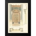 thumbnail image 2 of Vision Studio 17x24 Black Modern Framed Museum Art Print Titled - Architects Plan II, 2 of 5