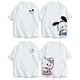thumbnail image 1 of Camisetas de diseño de pareja de Hello Kitty de Sanrio para hombres y mujeres, lindas camisetas de Pochacco, camisetas sueltas, manga corta, moda Y2K, verano, nuevo, 2 piezas xuanjing  unisex, 1 of 2