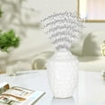 thumbnail image 4 of 4mm Pearl String Beaded 50PCS Elegant Bridal Bouquet Picks Silver Flower Arrangement Pearl Sticks Christmas Tree Picks for Home Office, 4 of 7