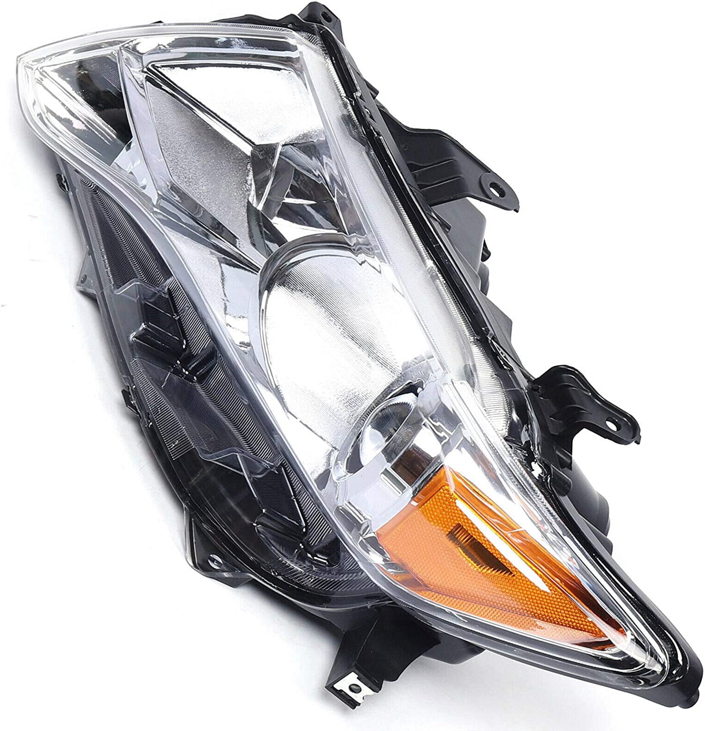 Denset Halogen Headlights Headlamps Assembly For 2009-2016 Toyo-ta Venza Left + Right Side