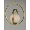 thumbnail image 2 of 26052SWSBR Maxim Lighting Coronet - 12 Inch 1 Light Pendant-Satin Brass Finish, 2 of 4