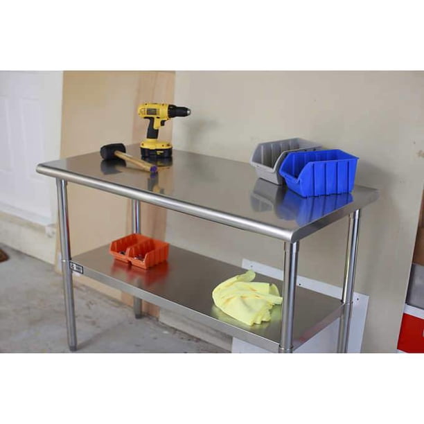 TRINITY EcoStorage NSF Stainless Steel Prep Table - Walmart.ca