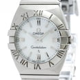 thumbnail image 1 of Pre-Owned OMEGA Constellation Double Eagle MOP Dial Steel Quartz Watch 1581.70 BF578006, 1 of 8