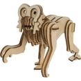 thumbnail image 3 of Eco 3D Wooden Puzzle Monkey from Deluxebase. Animal Themed DIY 3D Puzzle Craft Kit.  Sustainable Wood Jungle Animal Toys. Perfect Model Building Kits for Educational Toys and Kids Party Favors, 3 of 6