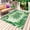 Green, variant on Monstera Leaves Outdoor Rug for Patio/Deck/Porch, Non-Slip Large Area Rug 6 x 9 Ft, Summer Tropical Palm Leaf Botanical Green Indoor Outdoor Rugs Washable Area Rugs, Camping Rug Carpet Runner