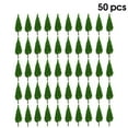 thumbnail image 2 of Miniatura Simulado Árboles Artificiales Paisaje Plantas falsas Jardinería Decoración de artesanía Inicio Oficina Jardín 50 piezas kenally  HA011960-00, 2 of 7