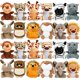 thumbnail image 1 of Peluches Arrozon Jungle, 10 cm, 24 unidades, para niños, 1 of 7