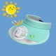 thumbnail image 5 of Sombrero de visera de abanico para mujer con carga USB - Gorro de refrigeración ajustable de 3 velocidades para protección solar - Gorro de verano acrílico ligero con banda sudorosa, 5 of 8