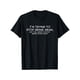 thumbnail image 1 of Cotton Short Sleeve Funny i'm Trying To Stop Being Mean Snarky Stupid T-Shirt for Men, 1 of 6