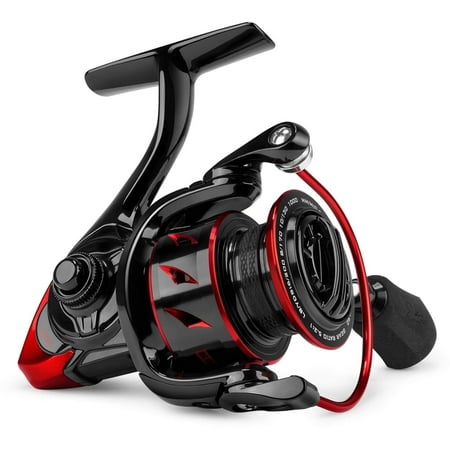 KastKing Sharky III Fishing Reel - New Spinning Reel - Carbon Fiber 39.5 LBs Max Drag - 10+1 Stainless BB for Saltwater or Freshwater - Oversize Shaft - 5000