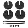 thumbnail image 1 of Zimtown Pesas para Dosel para Exteriores con Contenedor de Agua Negra de 150 lbs (4 Piezas), 1 of 6