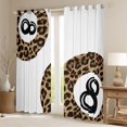 thumbnail image 2 of jejeloiu Sport Billiard Print Black Out Curtains,Kids Ball Games Curtains Pack of 2 (42x63 Each) For Teens, 2 of 6