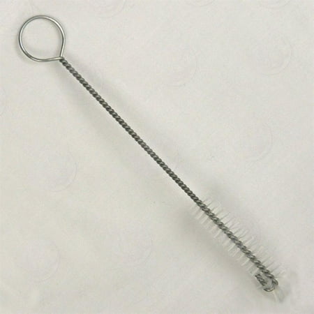 12 Inch Scrub - Airlock Brush 3/8 Inch round x 7 1/2 inch long