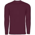 thumbnail image 2 of Holloway Sportswear 3XL Gauge Shirt Long Sleeve Maroon 222525, 2 of 4