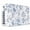 White Blue, variant on Blue Starfish Beach Indoor Air Conditioner Cover,Double Insulated AC Covers for Inside,Summer Coral Conch Coastal Retro Beige Waterproof Window Air Conditioner Covers with Straps 17"Lx13"Wx3.5"D