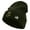 Olive, variant on Star US Army Veteran Military Embroidered 12 Inch Long Knitted Beanie - Black OSFM