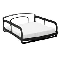 Kitchen Details Industrial Collection Steel Napkin Holder, 7.48" x 7.24" x 3.03", Matte Black