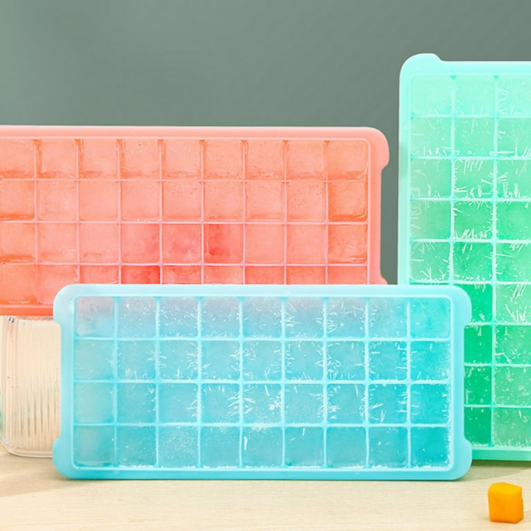 SDJMa Small Ice Cup Molds, Silicone Ice Cube Trays for Freezer