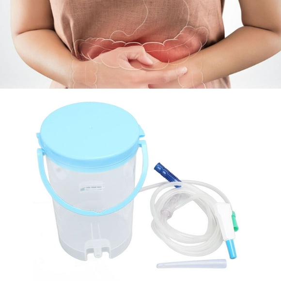 Enema Kit, Easy Operation Silicone ABS Enema Bucket  For Home
