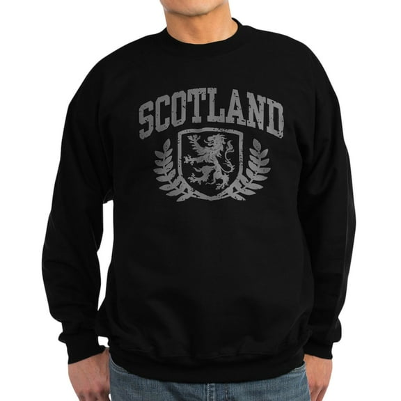 CafePress - Scotland Sweatshirt (Dark) - Classic Crew Neck Sweatshirt