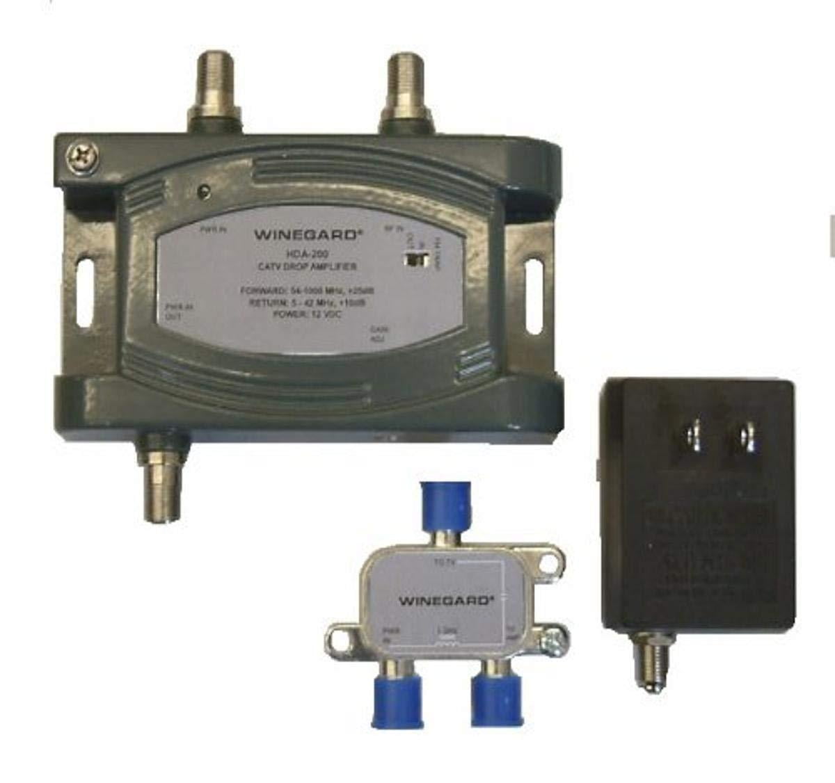 Winegard HDA200 Distribution Amplifier Adjustable Gain 51000 MHz 24dB