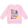 thumbnail image 2 of Inktastic Autism Acrostic Toddler Sweatshirt, 2 of 4