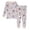 p-212Light Purple736, variant on CAIVO Cute Cartoon Print Children's Long Sleeve O-Neck Tops And Pants 2 Piece Pajama Sets Comfortable Leisure Sleepwear Pjs