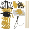 thumbnail image 2 of 1 Set Graduation Party Decorations 2023 Grad Centerpiece Sticks Graduation Party Favors, 2 of 9