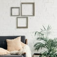 thumbnail image 4 of Ekena Millwork Set of 3, Square, Open Back, Vintage Farmhouse Shadow Box Shelves, Barnwood Decor Collection, Driftwood Blue, 4 of 13