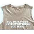 thumbnail image 2 of Spiritual Gangster " Deserve to Have Everything You Want " Crop Tank ( M ), 2 of 2