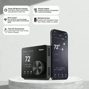 Energizer Smart Thermostat, Programmable Dual Band Wi-Fi Thermostat with 3.5” Color Touch Screen