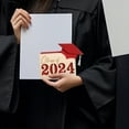 thumbnail image 2 of Greeting Card Gift Card Holder for Graduate 2024 Personalized Wooden Graduation Card Box Multi Card Case Grad Card Organizer Case Customized Envelope Card Wallet for Graduates Gifts Souvenir, 2 of 7
