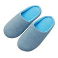 thumbnail image 3 of Kcodviy House Shoes Toe Plus Slip on Slippers for Women for Women Round for Women Slippers Size 9 Women Velvet Slippers House Slippers for Women Open Toe Women's Slipper, 3 of 3