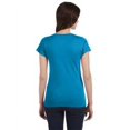 thumbnail image 2 of Gildan G64Vl Ladies' Softstyle Fitted V-Neck T-Shirt, 2 of 2